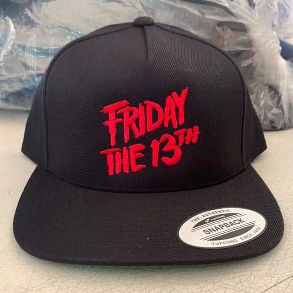 Friday Halloween Party SnapBack hat - BLACK - Picture 1 of 4
